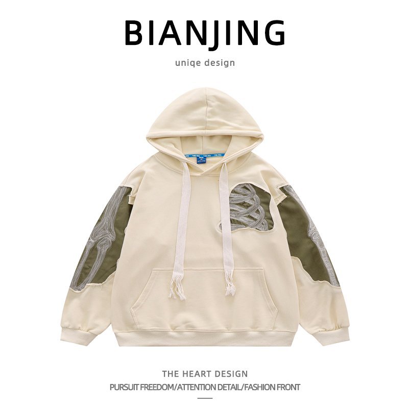 Bulk Hoodies: 5-Step QC, Low MOQ, Fast Turnaround 36 custom hoodie streetwear oversized hoodie pullover sweatshirt — street-hoodie-30