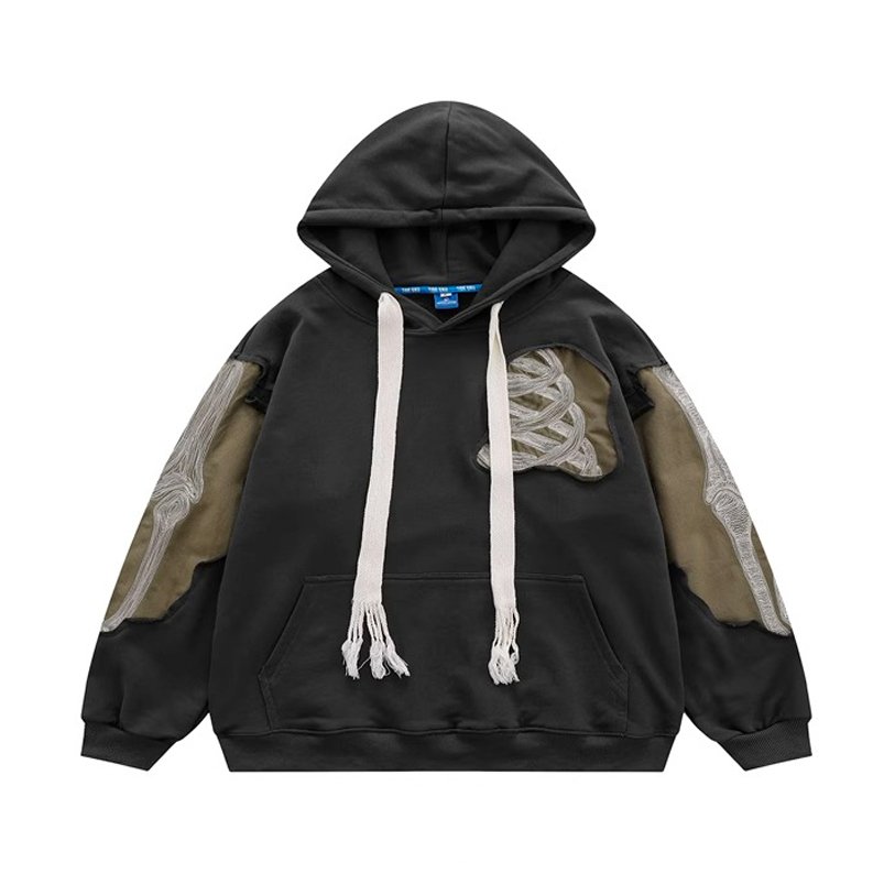 Oversized Hoodie Manufacturer — Low MOQ & Fast Samples 1 custom hoodie streetwear oversized hoodie pullover sweatshirt — street-hoodie-35