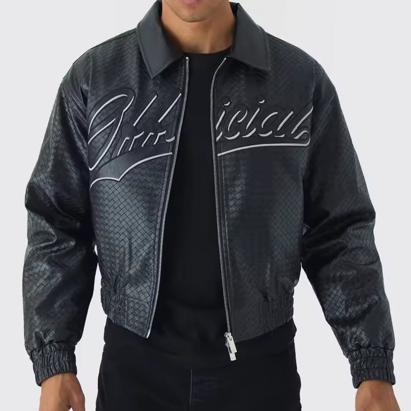 Wholesale Down Jackets — 50-Piece MOQ, Fast Samples 8 custom leather jacket biker faux suede leather jacket — jacket-leather-39
