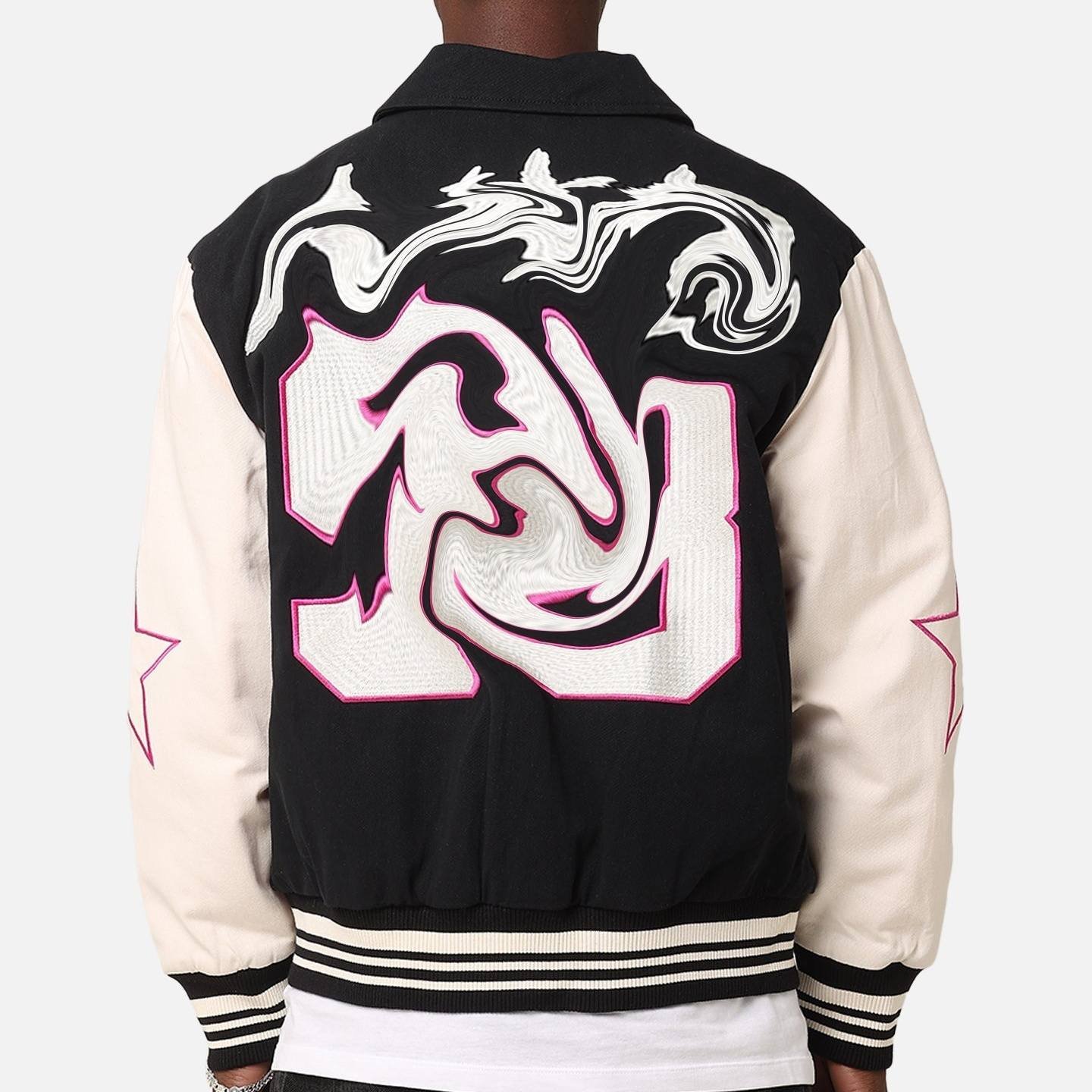 custom leather jacket biker faux suede leather jacket — jacket-leather-4