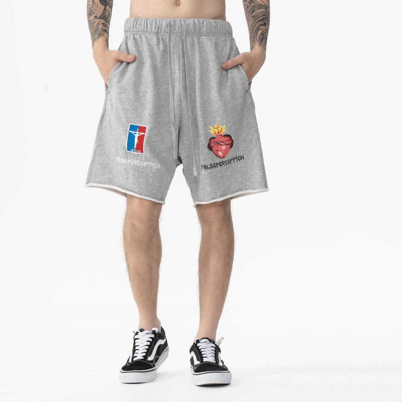 custom shorts streetwear sweat shorts cargo shorts — street-shorts-11
