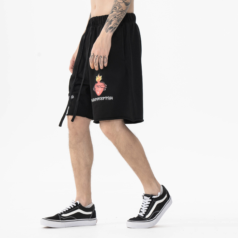 custom shorts streetwear sweat shorts cargo shorts — street-shorts-12