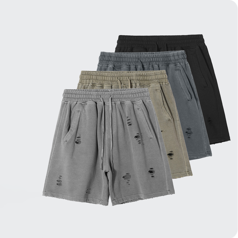 custom shorts streetwear sweat shorts cargo shorts — street-shorts-52