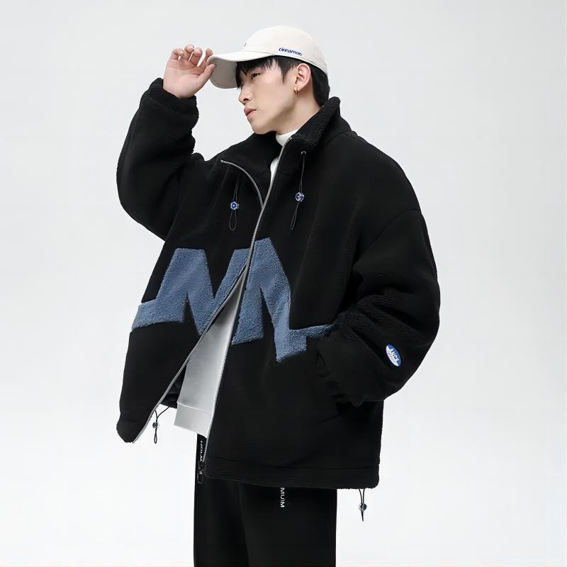 custom streetwear jacket coach jacket track jacket windbreaker — street-jacket-26