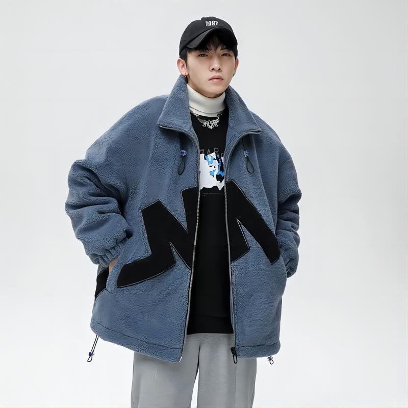 custom streetwear jacket coach jacket track jacket windbreaker — street-jacket-28