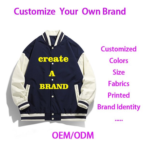 Hooded Down Jacket Manufacturer: Low MOQ & 5-Step QC 8 custom streetwear jacket coach jacket track jacket windbreaker — street-jacket-48