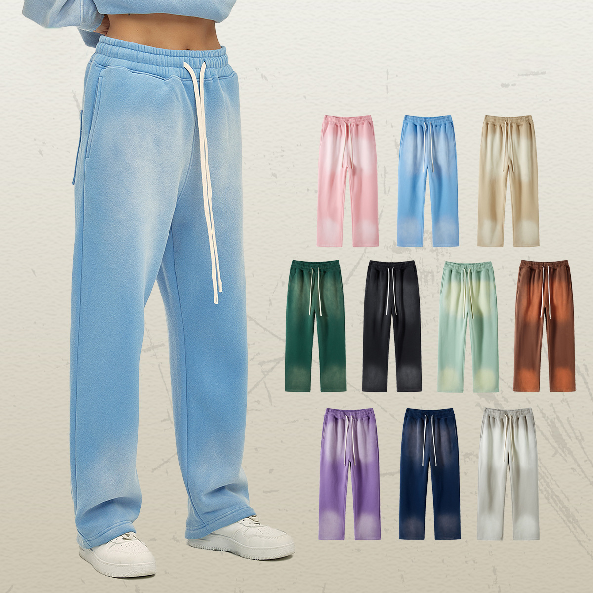 custom sweatpants joggers streetwear cargo sweatpants — street-sweatpants-1