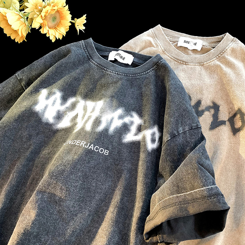 custom t shirt streetwear graphic tee oversized t shirt — street-tee-18