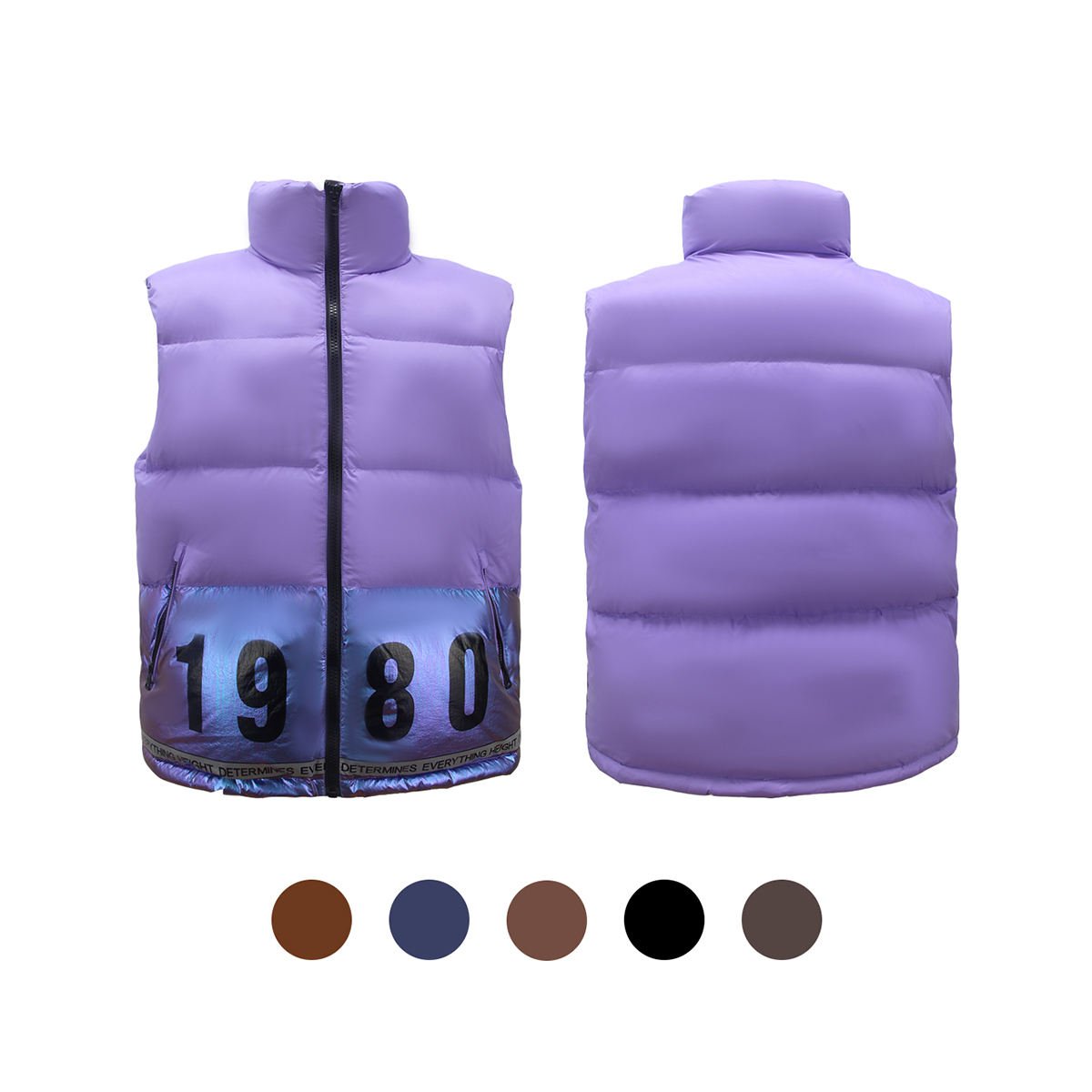 custom vest quilted vest puffer vest gilet — jacket-vest-4