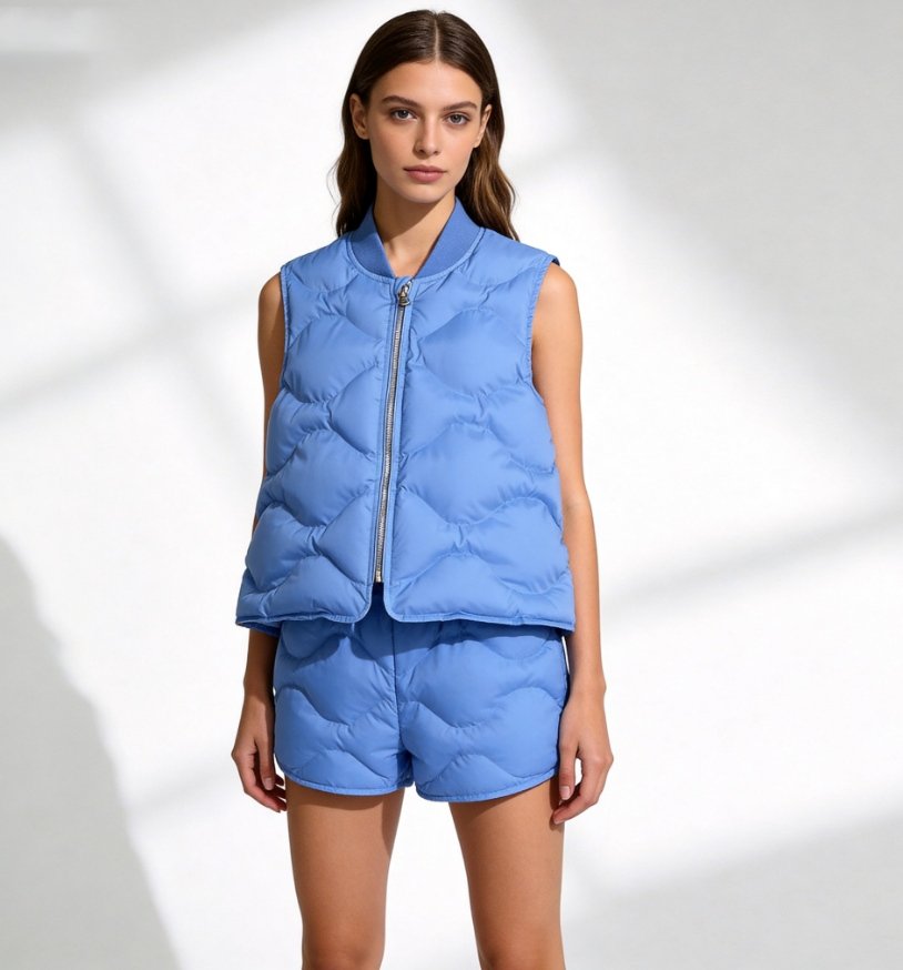 custom vest quilted vest puffer vest gilet — jacket-vest-6