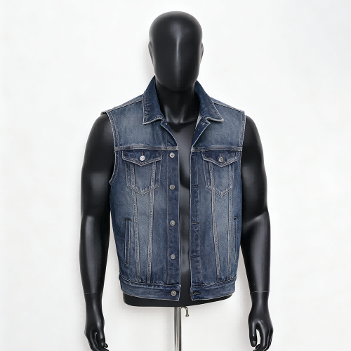 denim jacket custom oversized distressed sherpa lined denim — jacket-denim-22