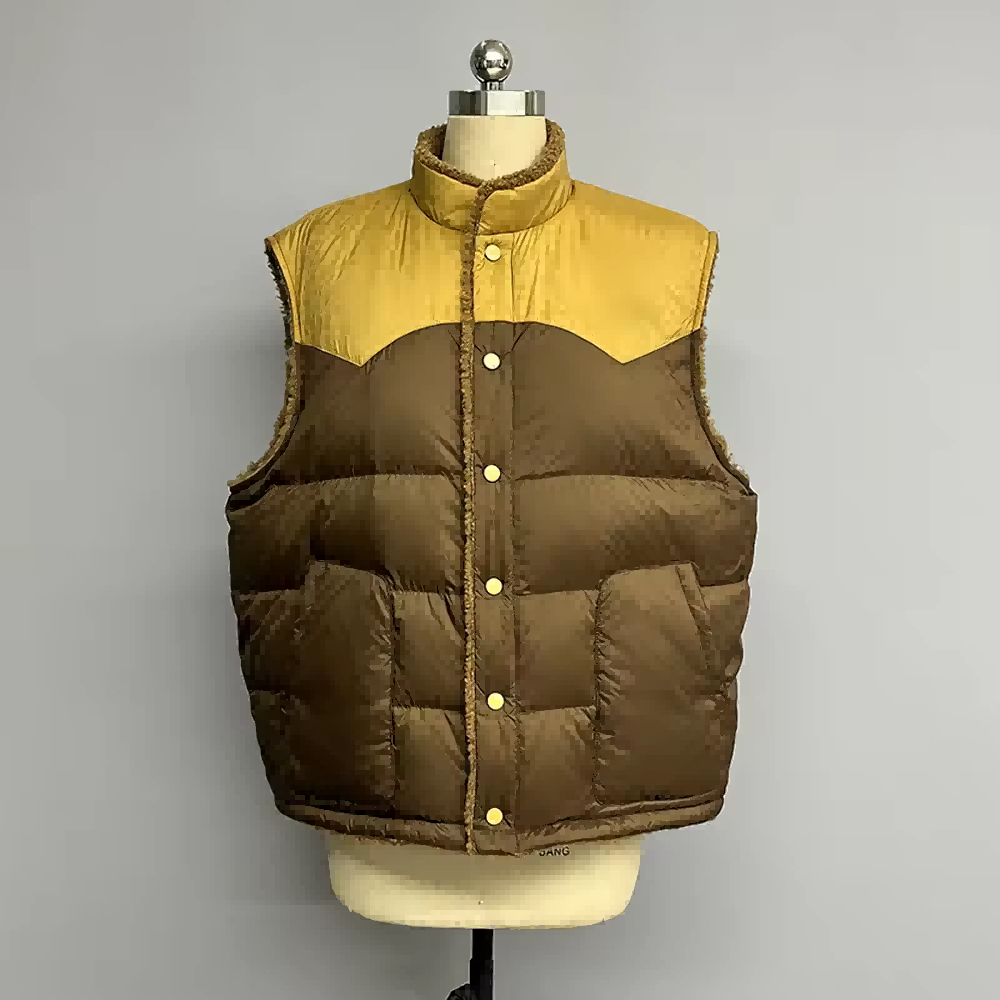 Puffer Vest Manufacturer — 5-Step QC, Low MOQ | Bulk Ready 16 Channel Quilting