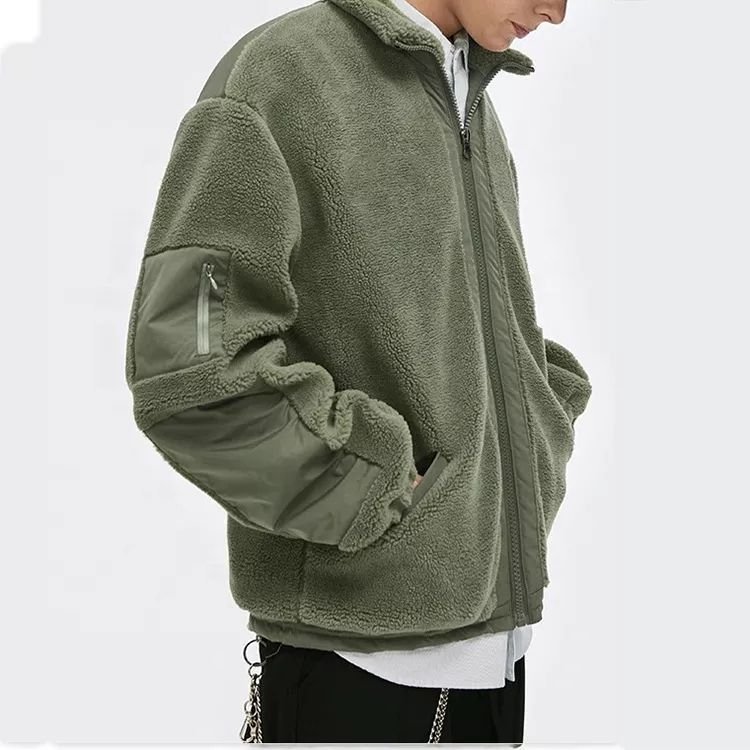 Cropped Puffer Jacket Manufacturer — Custom OEM Solutions 6 fleece jacket custom polar fleece full zip — jacket-fleece1-28