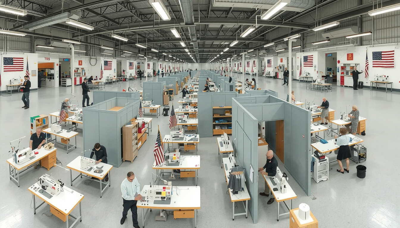 Affordable US garment factories