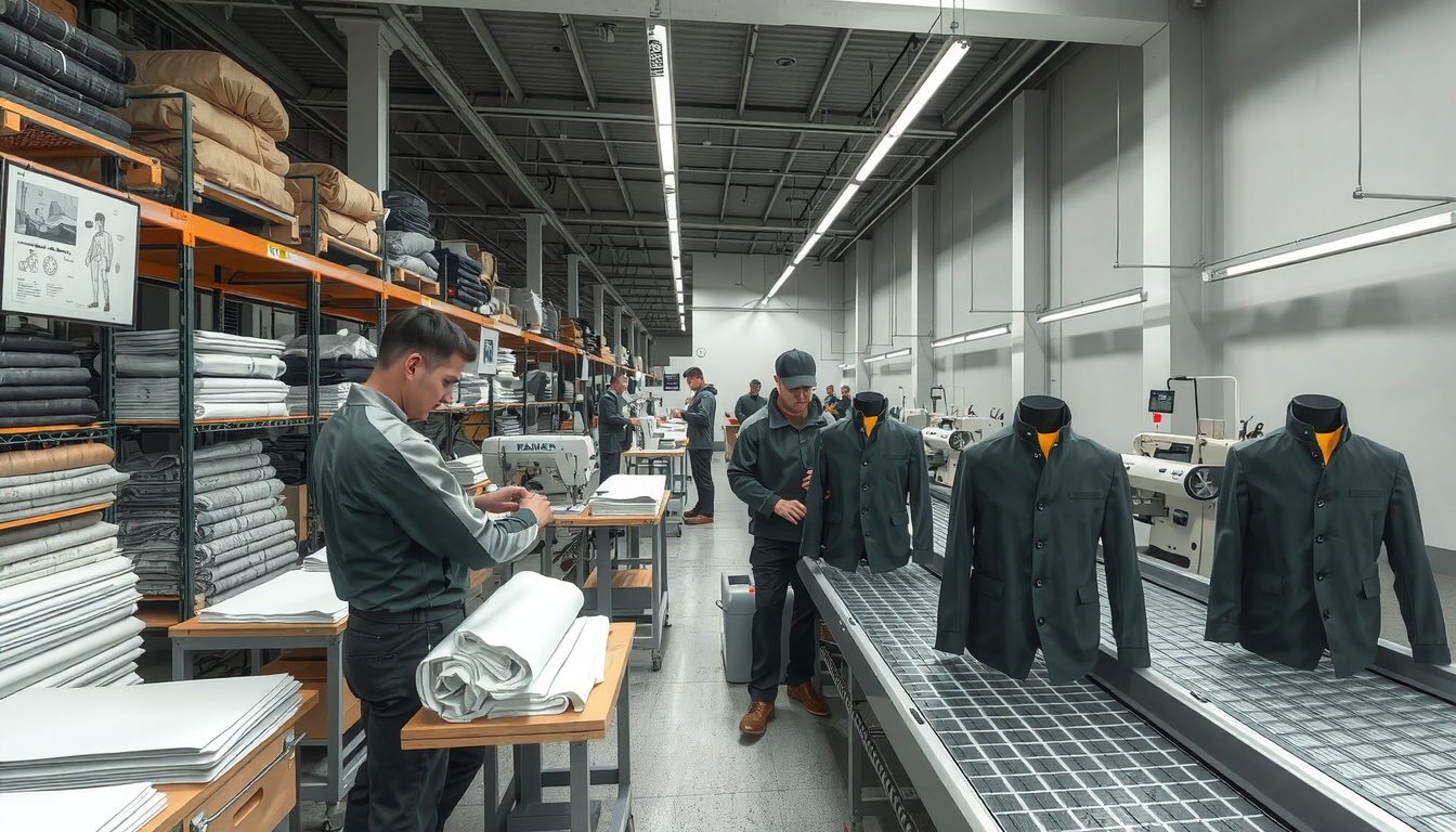 Leading outerwear factories