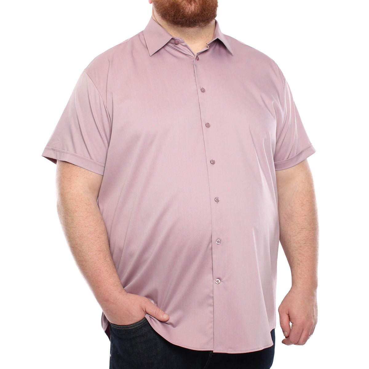 plus size big and tall polo shirt dress shirt button up — plus-shirt-14