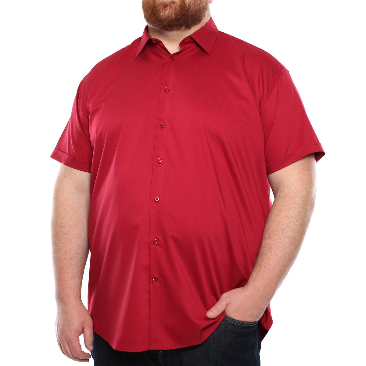 plus size big and tall polo shirt dress shirt button up — plus-shirt-15