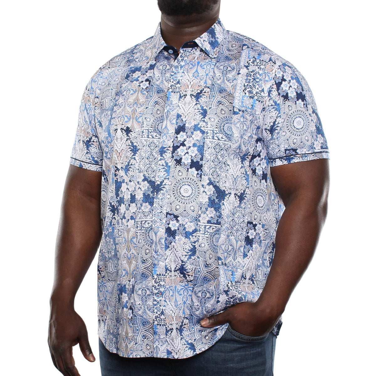 plus size big and tall polo shirt dress shirt button up — plus-shirt-29