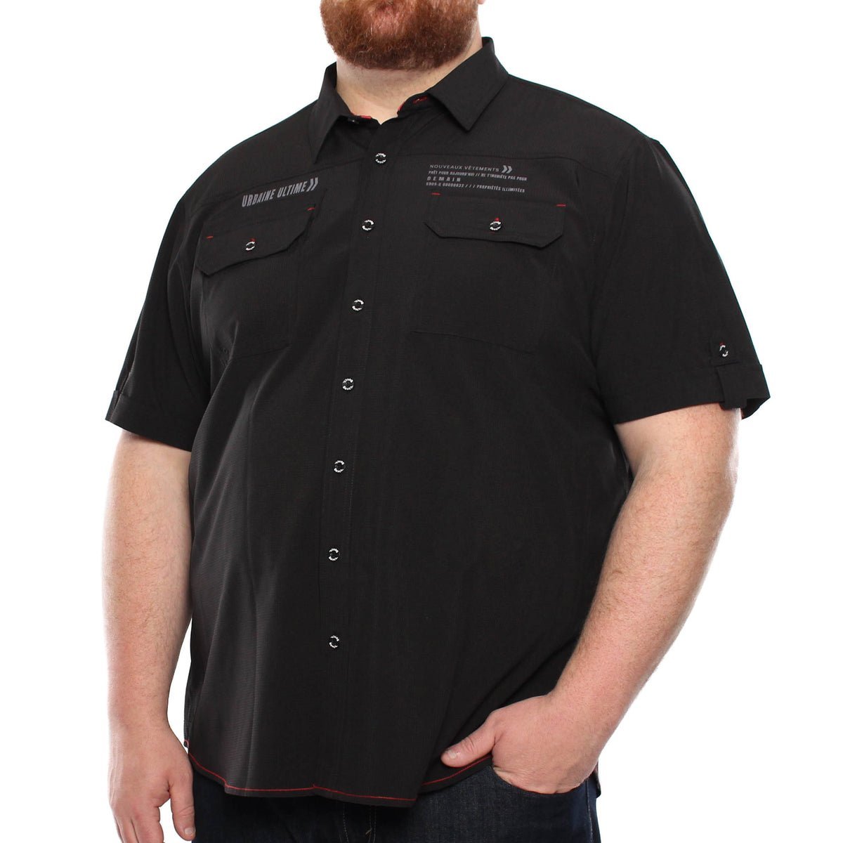 Polo Shirt Manufacturer: Premium Fabrics, 50-Piece MOQ 50 plus size big and tall polo shirt dress shirt button up — plus-shirt-35