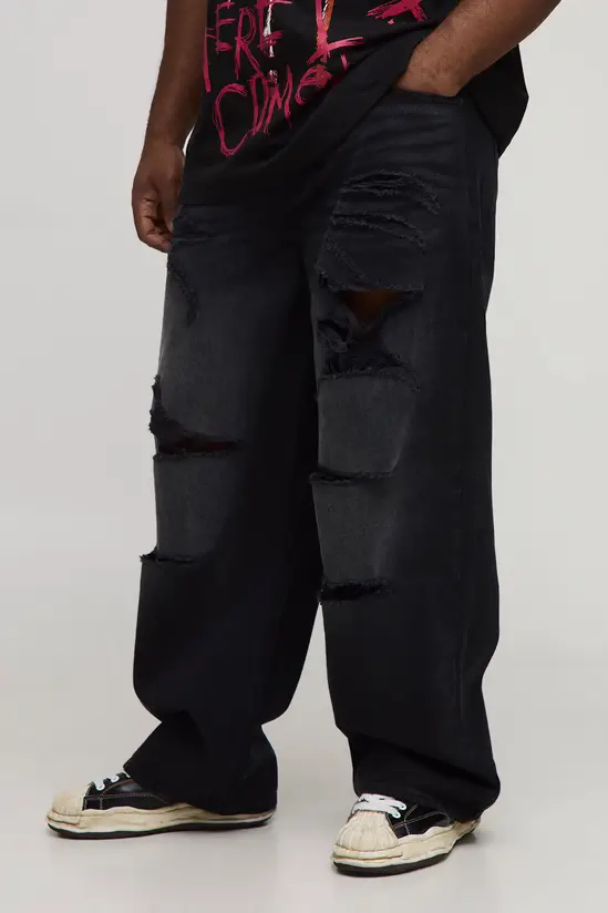 plus size big and tall sweatpants joggers cargo pants shorts — plus-pants-36