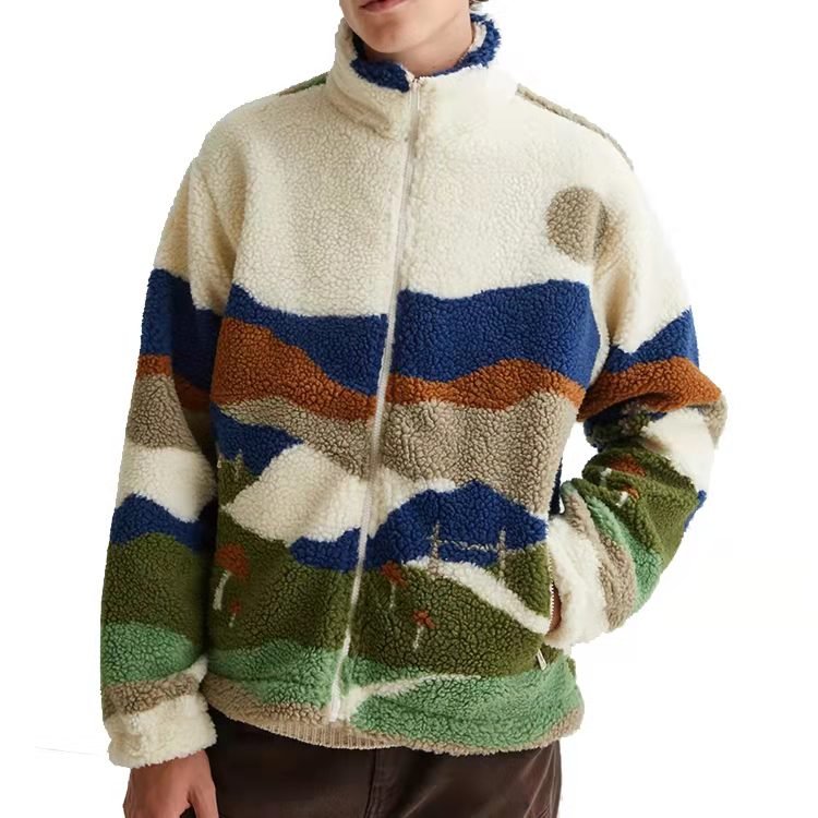 Long Puffer Jacket Manufacturer — 5-Step QC, Low MOQ, Fast Samples 4 sherpa fleece jacket custom softshell fleece full zip — jacket-fleece2-22