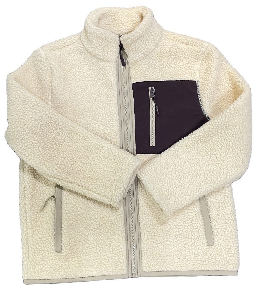 sherpa fleece jacket custom softshell fleece full zip — jacket-fleece2-30