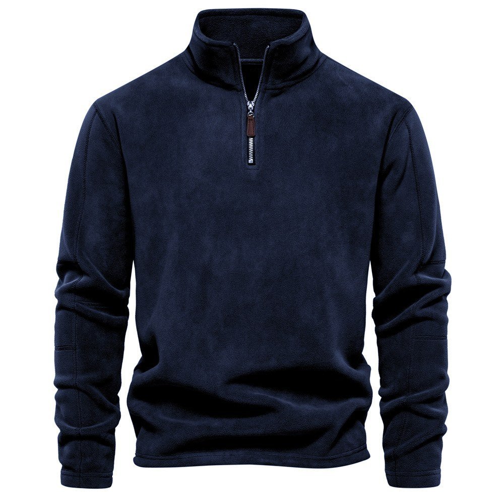 sherpa fleece jacket custom softshell fleece full zip — jacket-fleece2-5