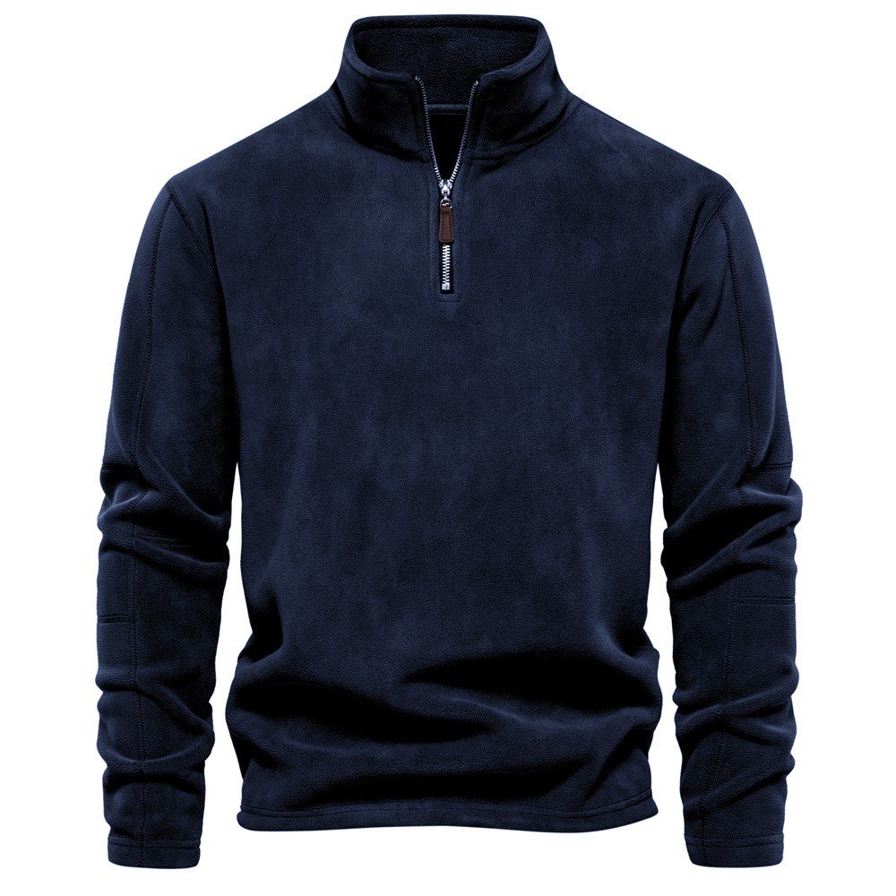 sherpa fleece jacket custom softshell fleece full zip — jacket-fleece2-5