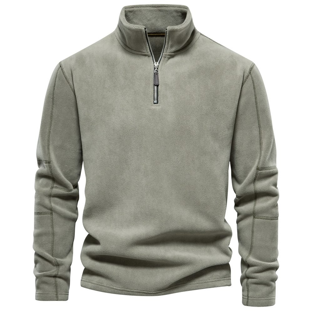 sherpa fleece jacket custom softshell fleece full zip — jacket-fleece2-9