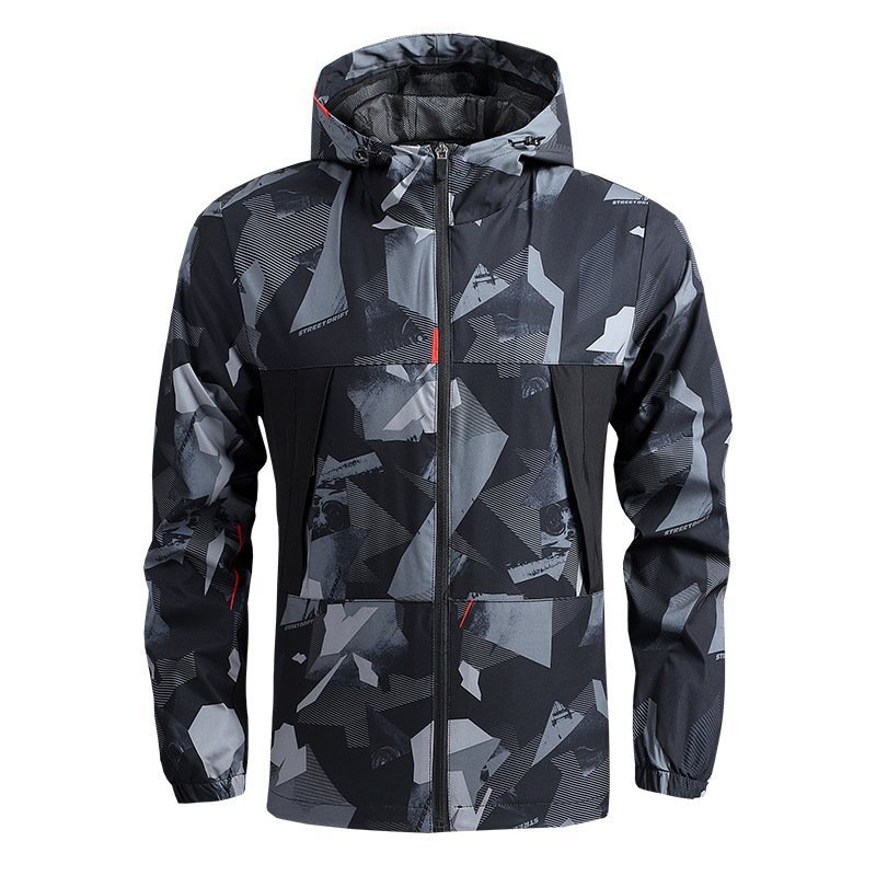 windbreaker jacket custom lightweight packable half zip — jacket-windbreaker-25