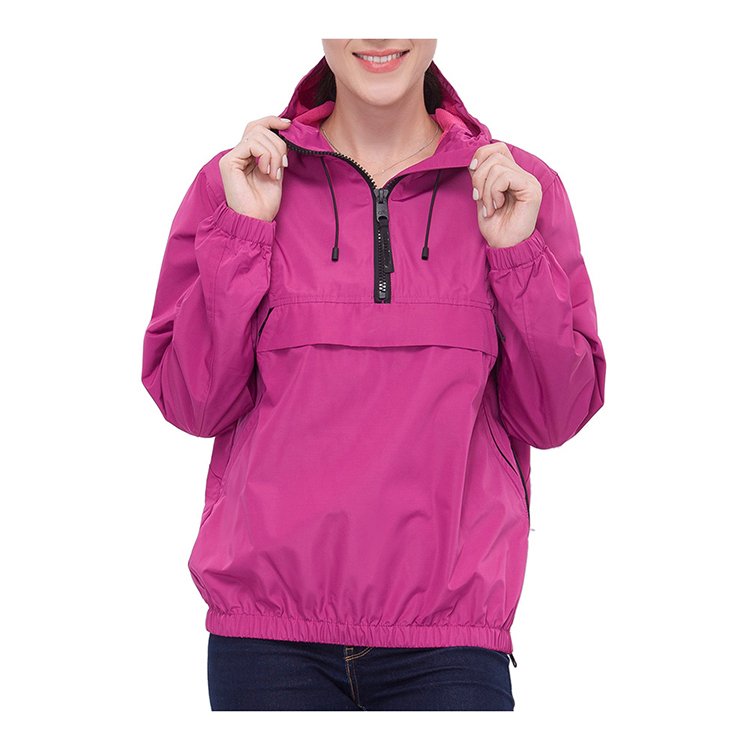 windbreaker jacket custom lightweight packable half zip — jacket-windbreaker-44