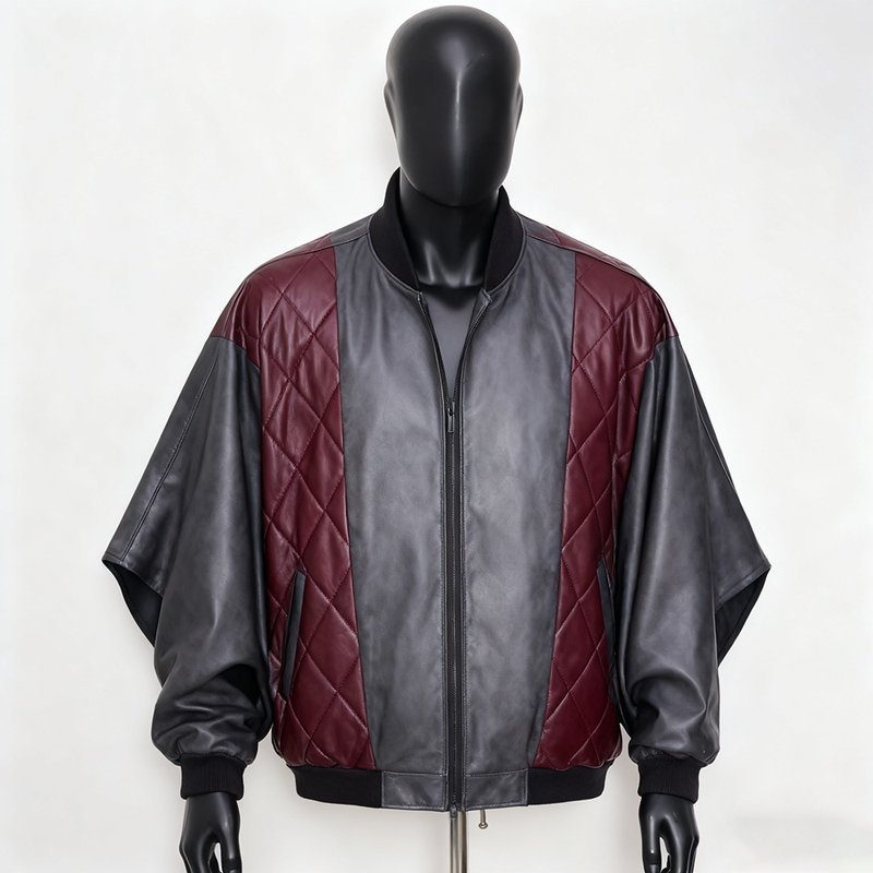 Custom Track Jackets — 5-Step QC, Low MOQ | Clothing Manufacturer 37 custom leather jacket biker faux suede leather jacket — jacket-leather-2