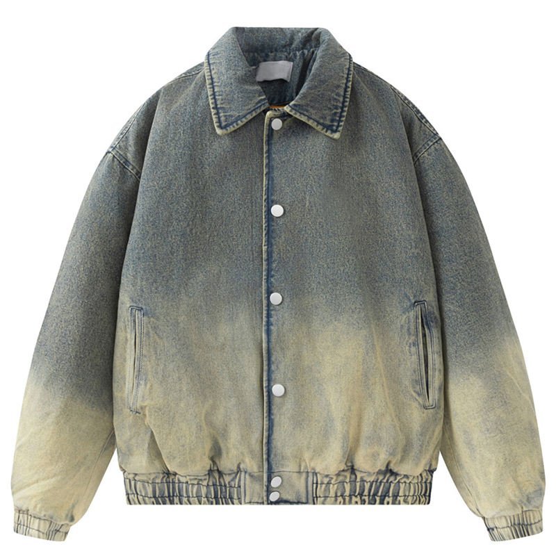Women's Down Jacket Manufacturer — Low MOQ & 5-Day Samples 35 denim jacket custom oversized distressed sherpa lined denim — jacket-denim-8