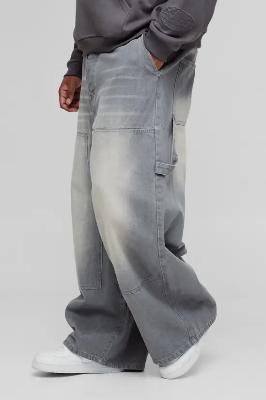 plus size big and tall sweatpants joggers cargo pants shorts — plus-pants-45