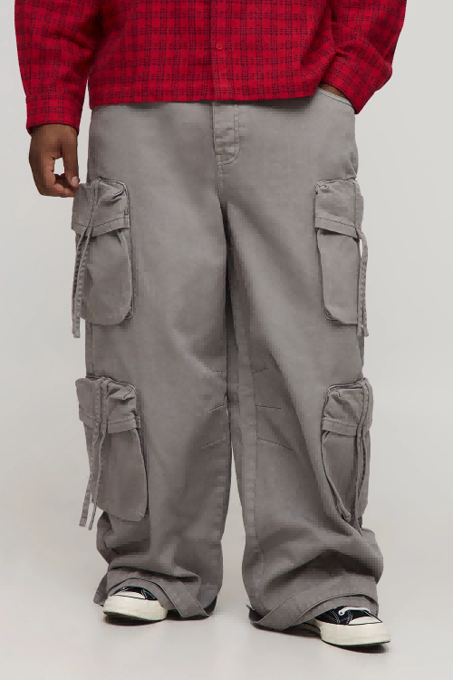 plus size big and tall sweatpants joggers cargo pants shorts — plus-pants-47