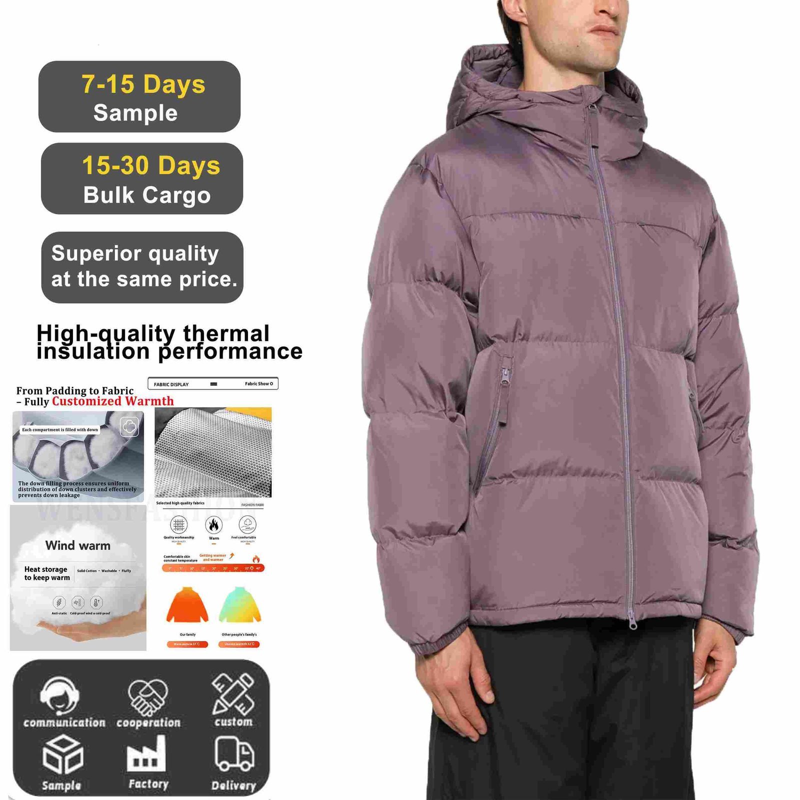 Oversized Down Jacket Manufacturer - Fast Samples, Low MOQ 27 The Oversized Down Jacket Manufacturer Built on Trust