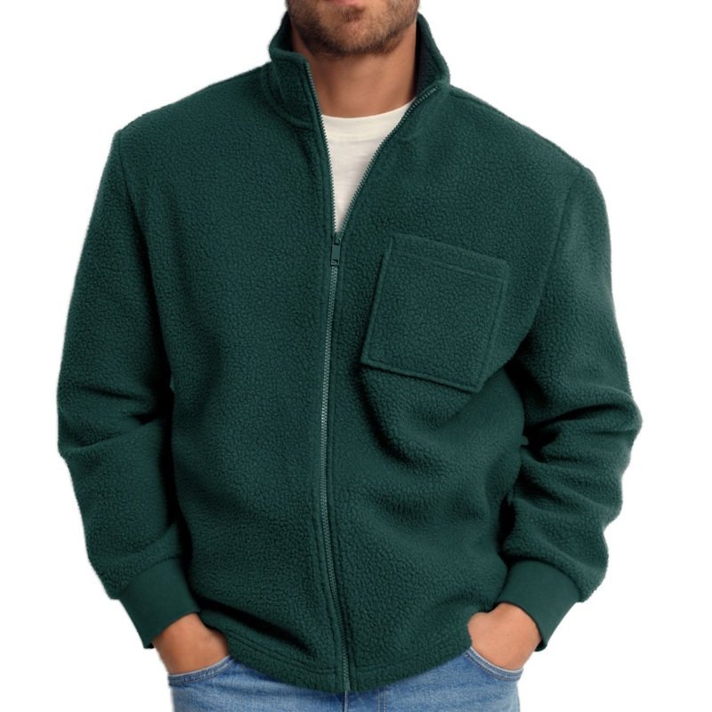 Cropped Puffer Jacket Manufacturer — Custom OEM Solutions 44 sherpa fleece jacket custom softshell fleece full zip — jacket-fleece2-12