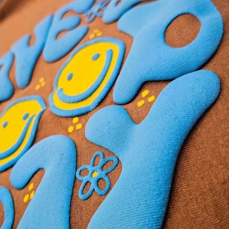 Puff Screen Printing